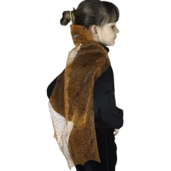 Best Gifi Cape Halloween pour enfant 7/9 ans orange violet ou vert