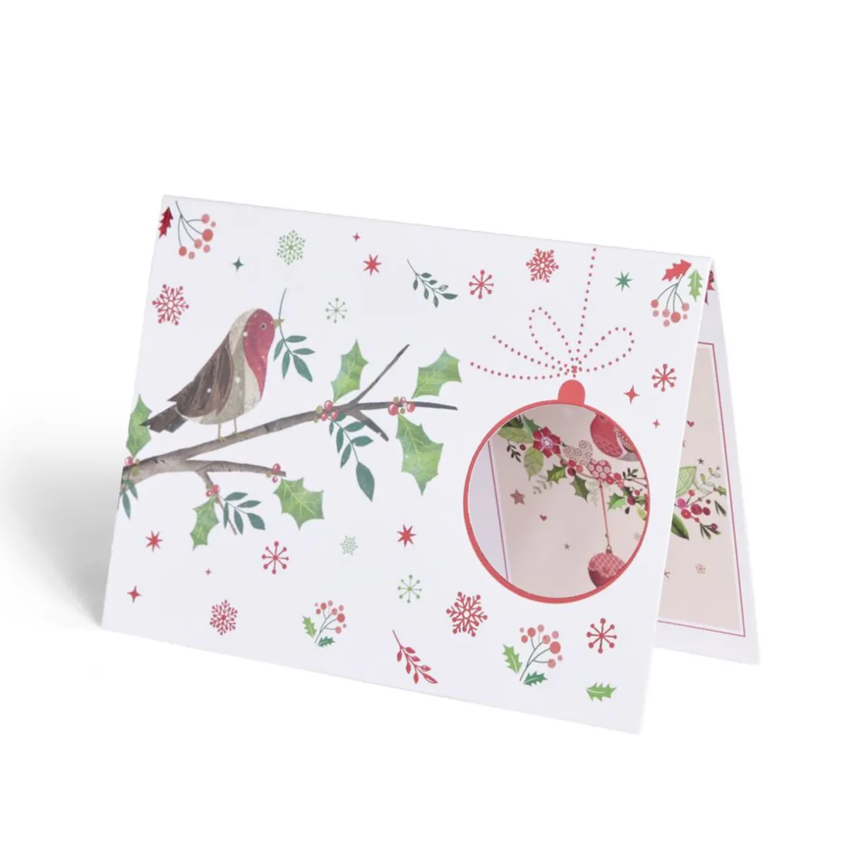 Gifi Carte de voeux Noël 12x17cm^ Loisirs Créatifs Et Emballage Cadeau