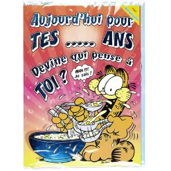 Gifi Carte géante Garfield^ Loisirs Créatifs Et Emballage Cadeau