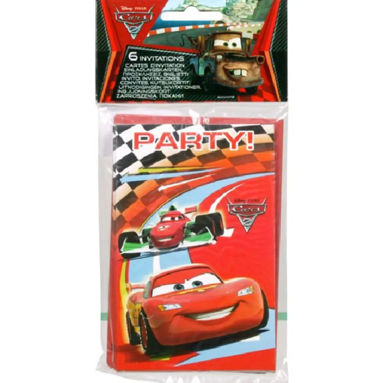 Gifi CARTE INVITATION CARS X6^ Loisirs Créatifs Et Emballage Cadeau