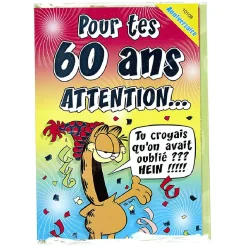 Gifi Carte maxi Garfield^ Loisirs Créatifs Et Emballage Cadeau