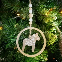 Sale Gifi Cercle en bois fantaisie à suspendre Ø8cm - 3 modèles