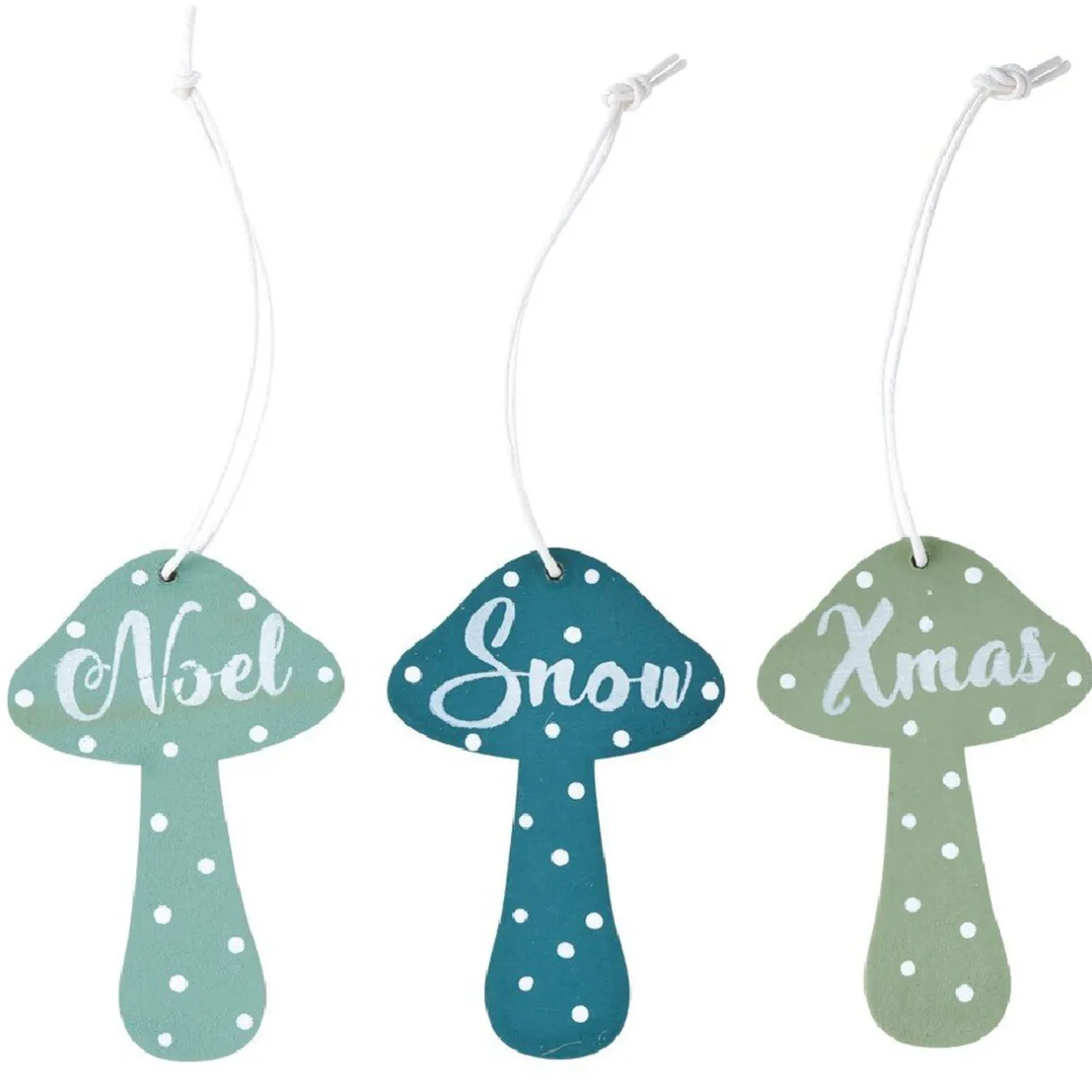 Gifi Champignon de Noël à suspendre x9^ Décoration Sapin