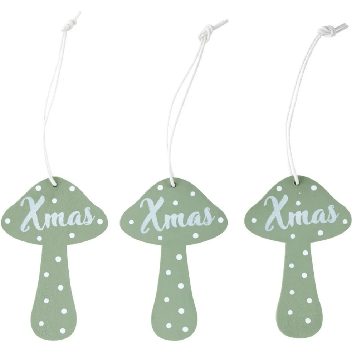 Gifi Champignon de Noël à suspendre x9^ Décoration Sapin