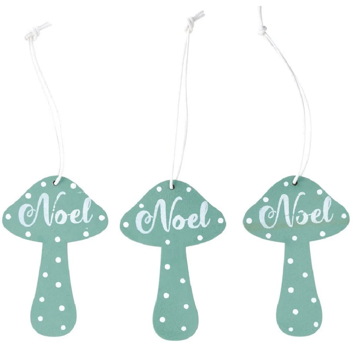 Gifi Champignon de Noël à suspendre x9^ Décoration Sapin
