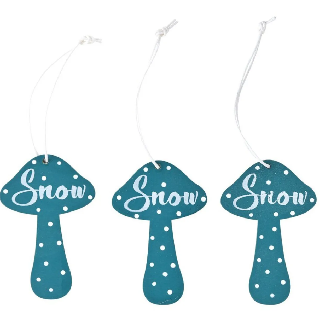 Gifi Champignon de Noël à suspendre x9^ Décoration Sapin
