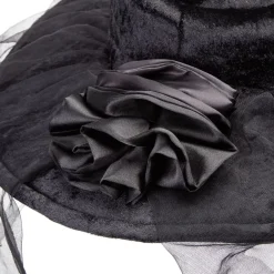 Clearance Gifi Chapeau araignée en polyester avec voile