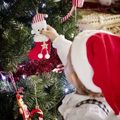 Clearance Gifi Chaussette à suspendre ourson "Mon 1er Noël" 7,5x15cm