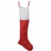 Gifi Chaussette de Noël rouge XXL H1,13 m^ Décoration Sapin