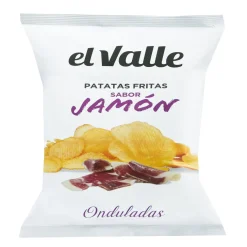Hot Gifi Chips ondulées El Valle saveur jambon 130g