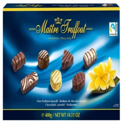 Best Gifi Chocolats pralinés Maître Truffout 400gr - Boîte bleue