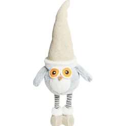 Gifi Chouette de Noël à poser H57cm^ Décoration Intérieure De Noël