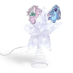 Hot Gifi Cimier lumineux Disney Stitch étoile de sapin H24cm