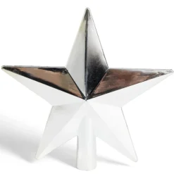 Sale Gifi Cimier étoile argenté 20x20cm
