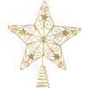 Gifi Cimier tête de sapin Noël étoile doré^ Décoration Sapin
