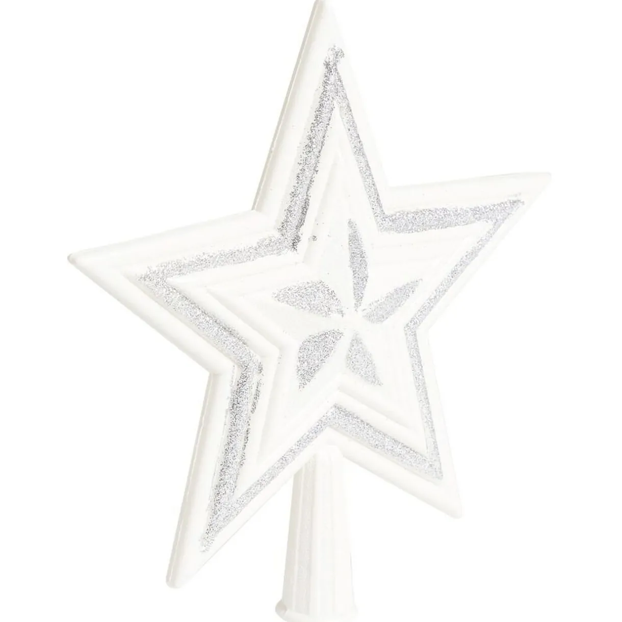 Gifi Cimier tête de sapin Noël étoile blanc^ Décoration Sapin