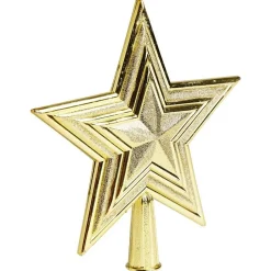 Gifi Cimier tête de sapin Noël étoile dorée^ Décoration Sapin
