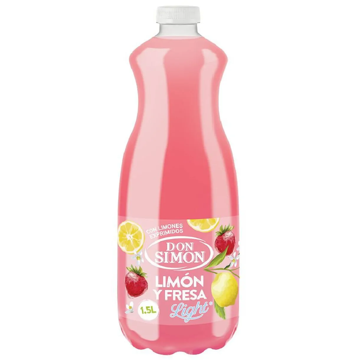 Clearance Gifi Citronnade saveur citron et fraise Don Simon bouteille 1,5L
