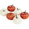 Clearance Gifi Citrouille décorative plastique Halloween x6
