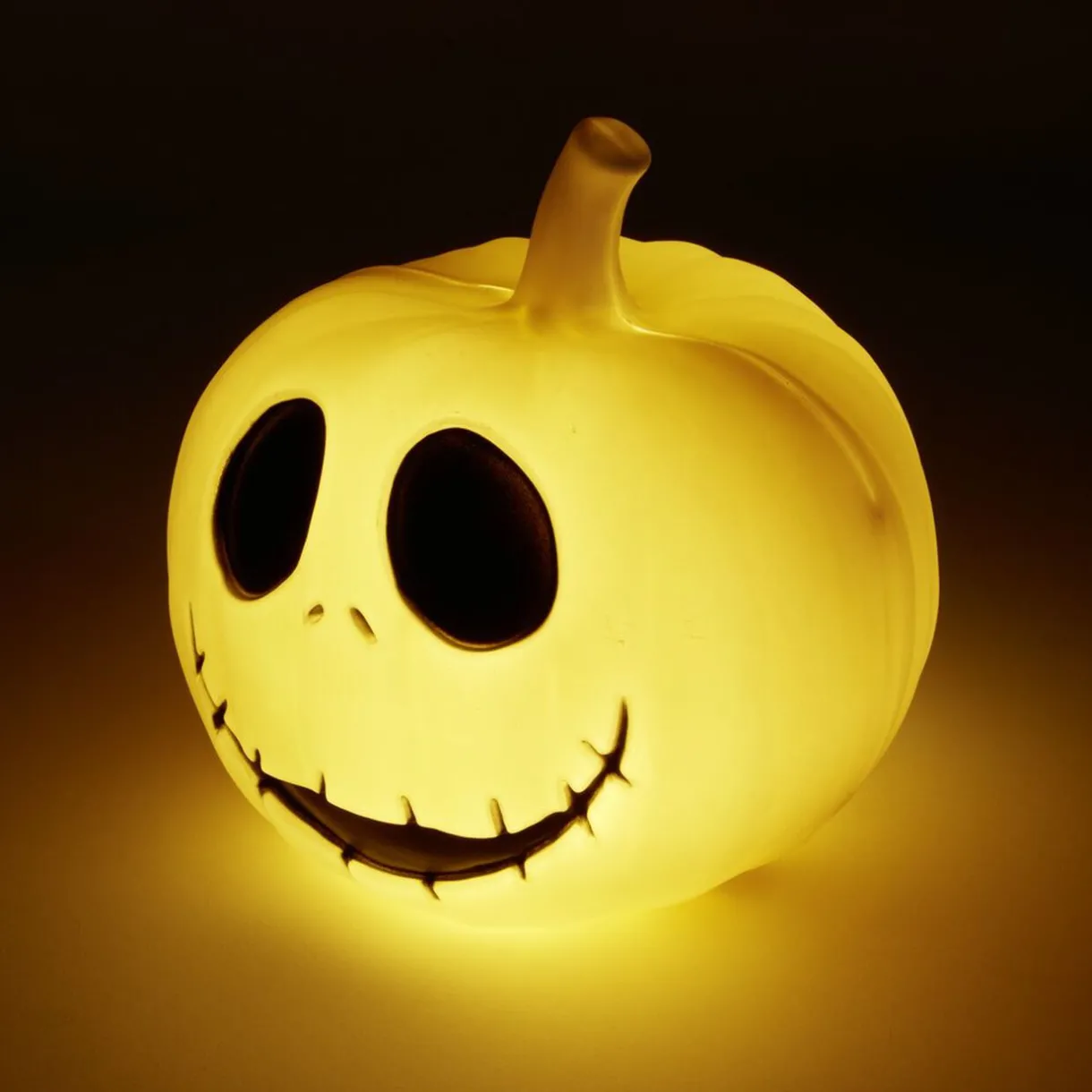 Outlet Gifi Citrouille Halloween LED Disney Mr Jack Skellington blanc et noir H22cm