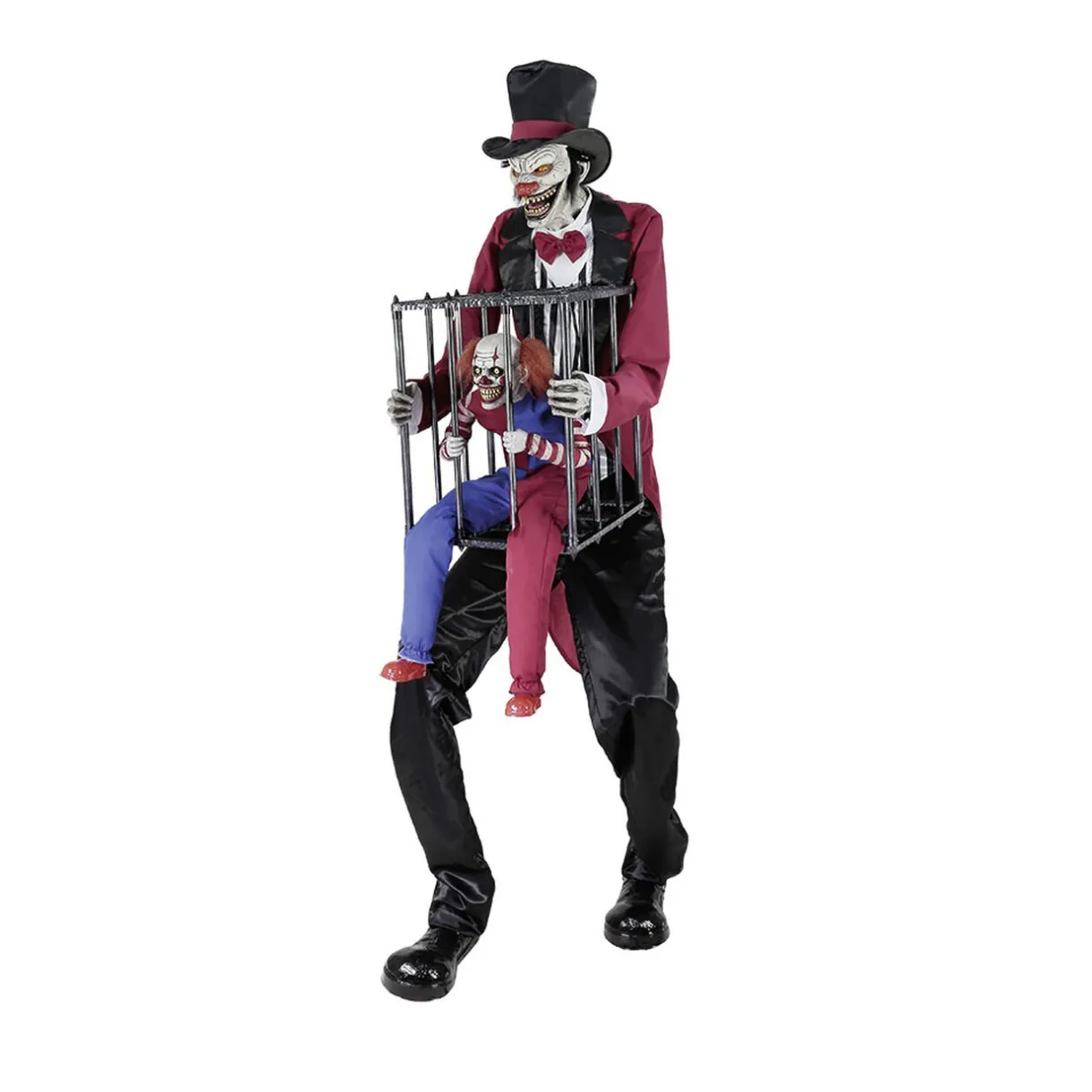 Sale Gifi Clown géant Halloween animé et sonore H213cm