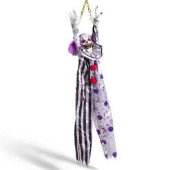 Hot Gifi Clown Halloween animé et lumineux H118cm