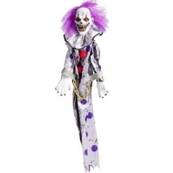Hot Gifi Clown Halloween animé et lumineux H118cm