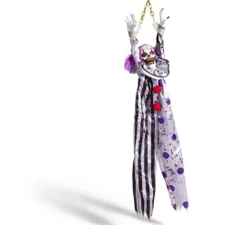 Hot Gifi Clown Halloween animé et lumineux H118cm