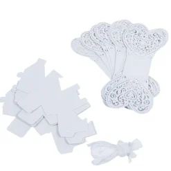 Clearance Gifi Coeur blanc à dragées x10