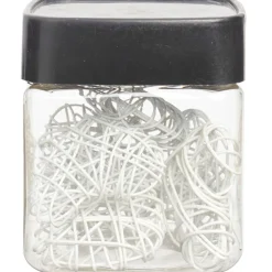 Sale Gifi Coeur métal blanc x7