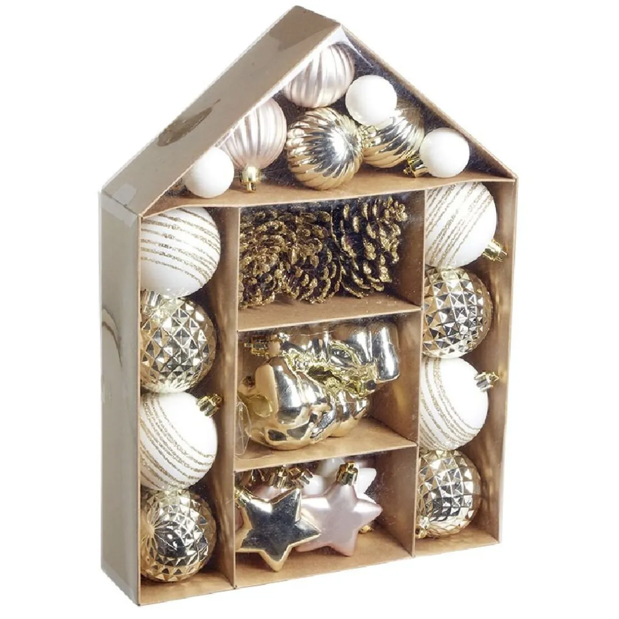 Gifi Coffret décoration à suspendre sapin x32^ Décoration Sapin