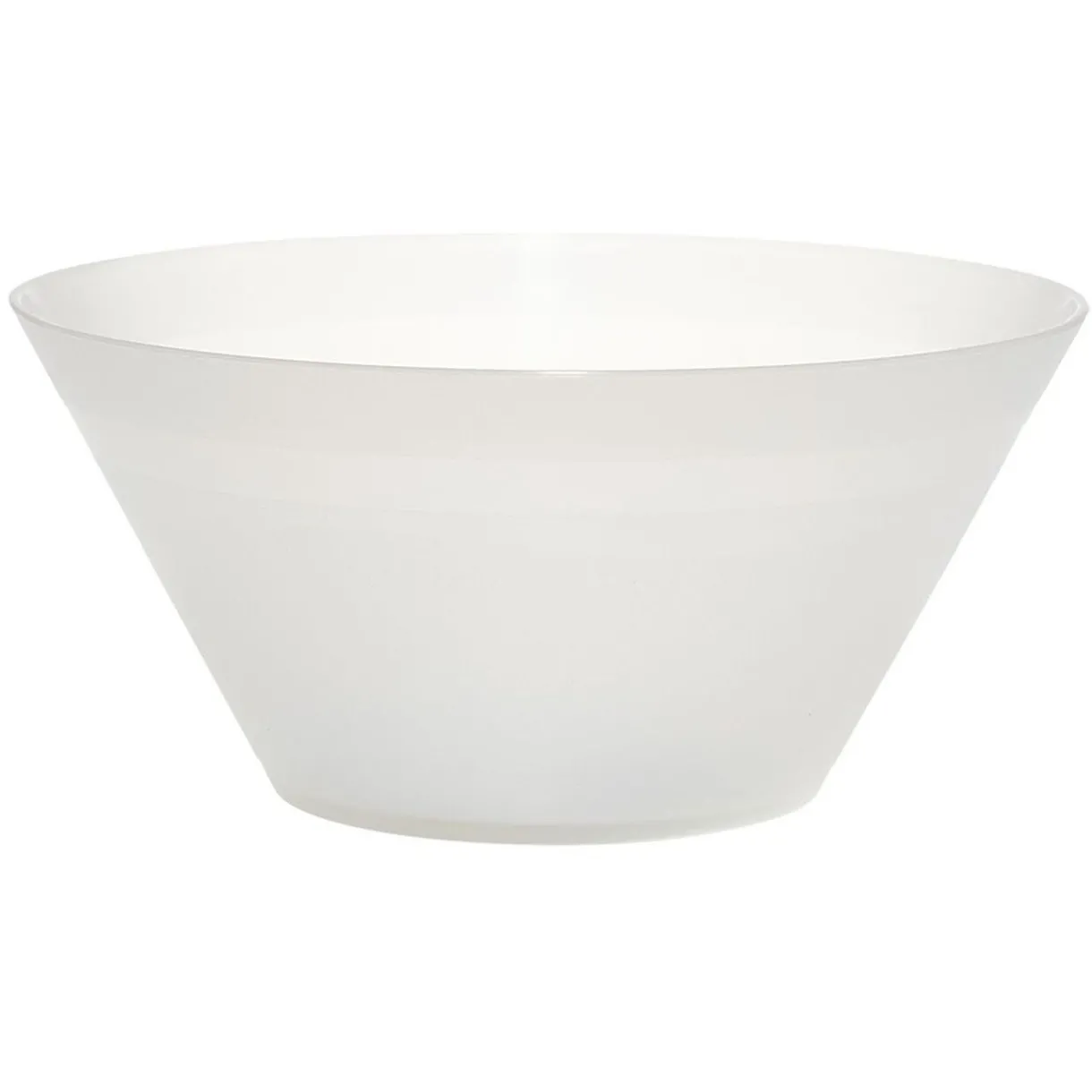 Sale Gifi Coupelle plastique blanc translucide Ø17xH5 cm