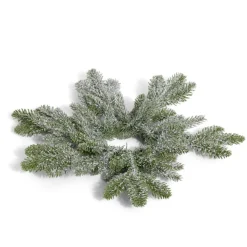 Gifi Couronne de Noël enneigée forme flocon de neige Ø40cm^ Loisirs Créatifs Et Emballage Cadeau