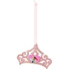 Gifi Couronne Princesses Disney rose pailleté à suspendre^ Décoration Sapin