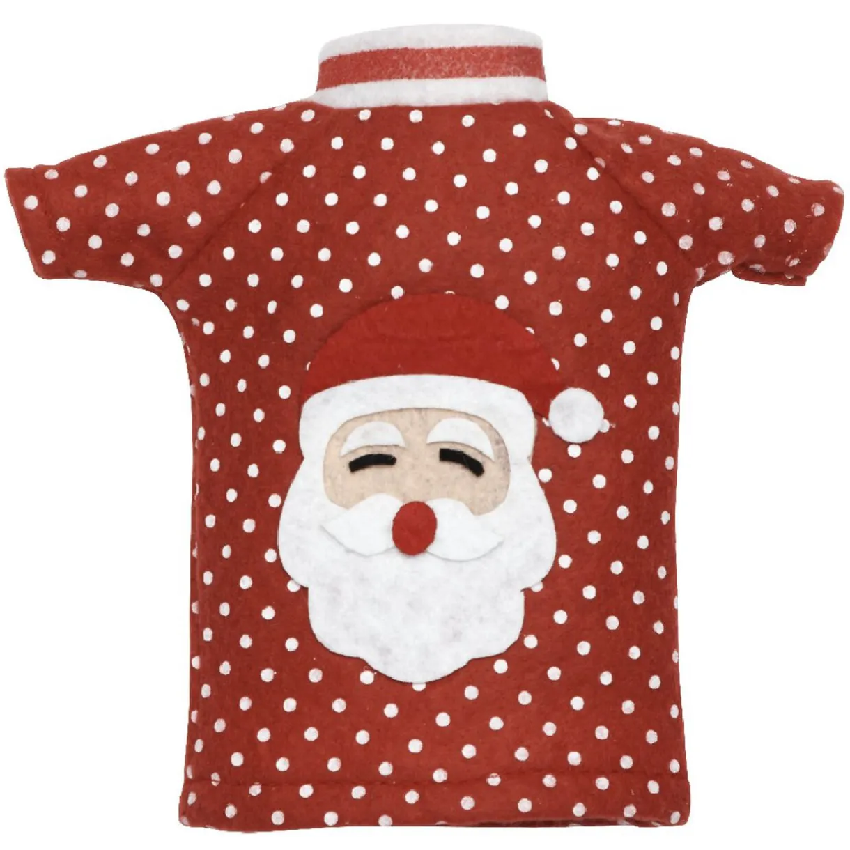 Best Gifi Couvre bouteille t-shirt Père Noël