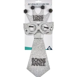 Best Gifi Cravate et lunette Bonne Année