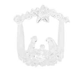 Gifi Crèche à suspendre en verre H7,5cm - 6 modèles^ Décoration Intérieure De Noël