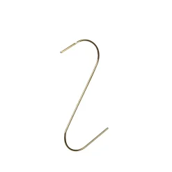 Gifi Crochet métallique doré x100^ Décoration Sapin