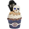 Clearance Gifi Cupcake lumineux déco Halloween glace en polyrésine