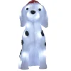 Gifi Dalmatien de Noël lumineux 30 LED blanc froid H30cm^ Décoration Extérieure De Noël