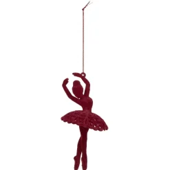 Gifi Danseuse ballerine velours à suspendre Noël^ Décoration Sapin