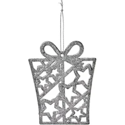 Clearance Gifi Déco à suspendre paillette argenté - 10 modèles