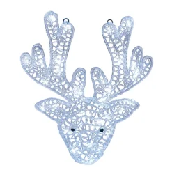 Gifi Déco de Noël renne 2D extérieur 35 LED^ Décoration Extérieure De Noël