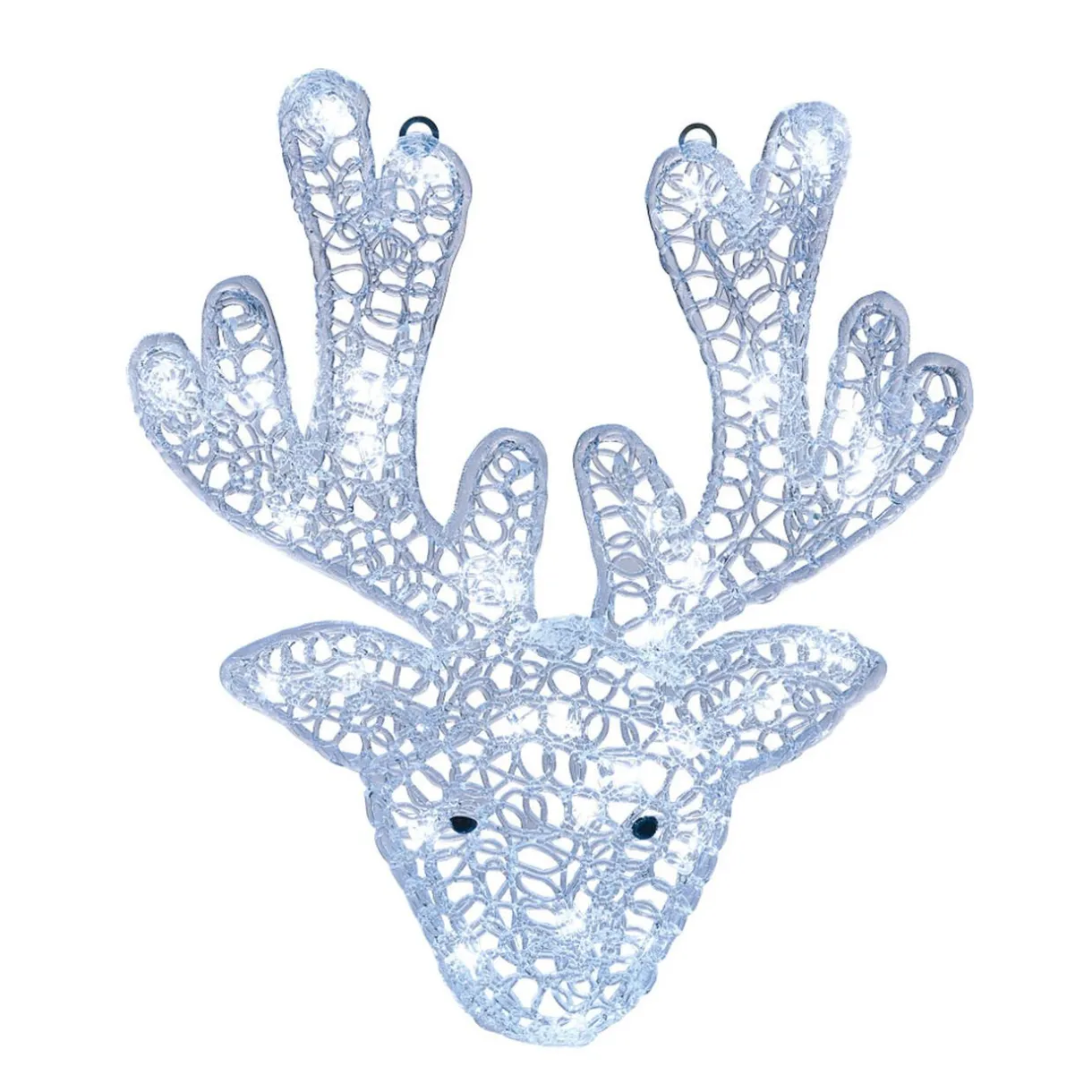 Gifi Déco de Noël renne 2D extérieur 35 LED^ Décoration Extérieure De Noël