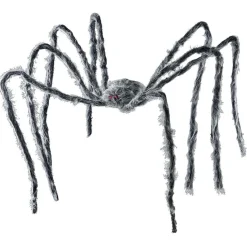 Discount Gifi Déco Halloween araignée noire 230cm