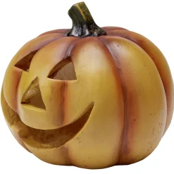 New Gifi Déco Halloween citrouille souriante à poser orange