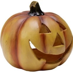 New Gifi Déco Halloween citrouille souriante à poser orange