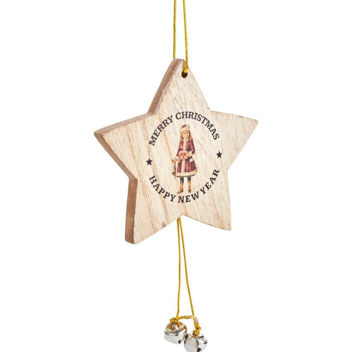 Gifi Décoration à suspendre de Noël étoile grise^ Décoration Sapin