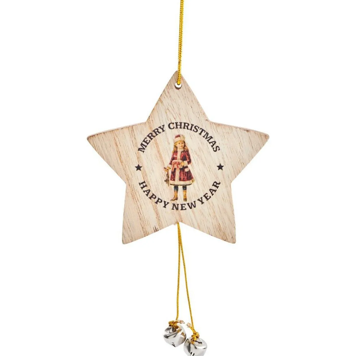 Gifi Décoration à suspendre de Noël étoile grise^ Décoration Sapin