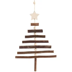 Gifi Décoration à suspendre de Noël sapin naturelle^ Décoration Sapin